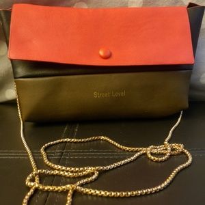 Street Level Crossbody with Gold Chain strap